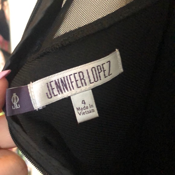 Black Cocktail Dress Jennifer Lopez - Picture 6 of 8